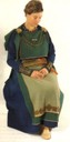Costume feminin finlandais debut XIe s