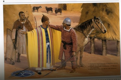 Illustration de reconstitution d'une aba
