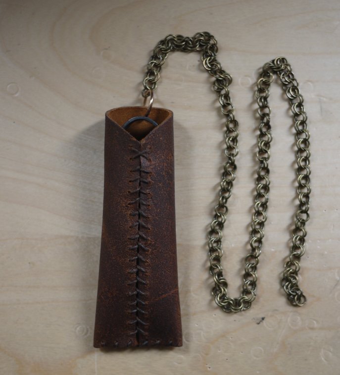 Fourreau des forces en cuir