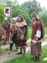 les guerriers se préparent au combat