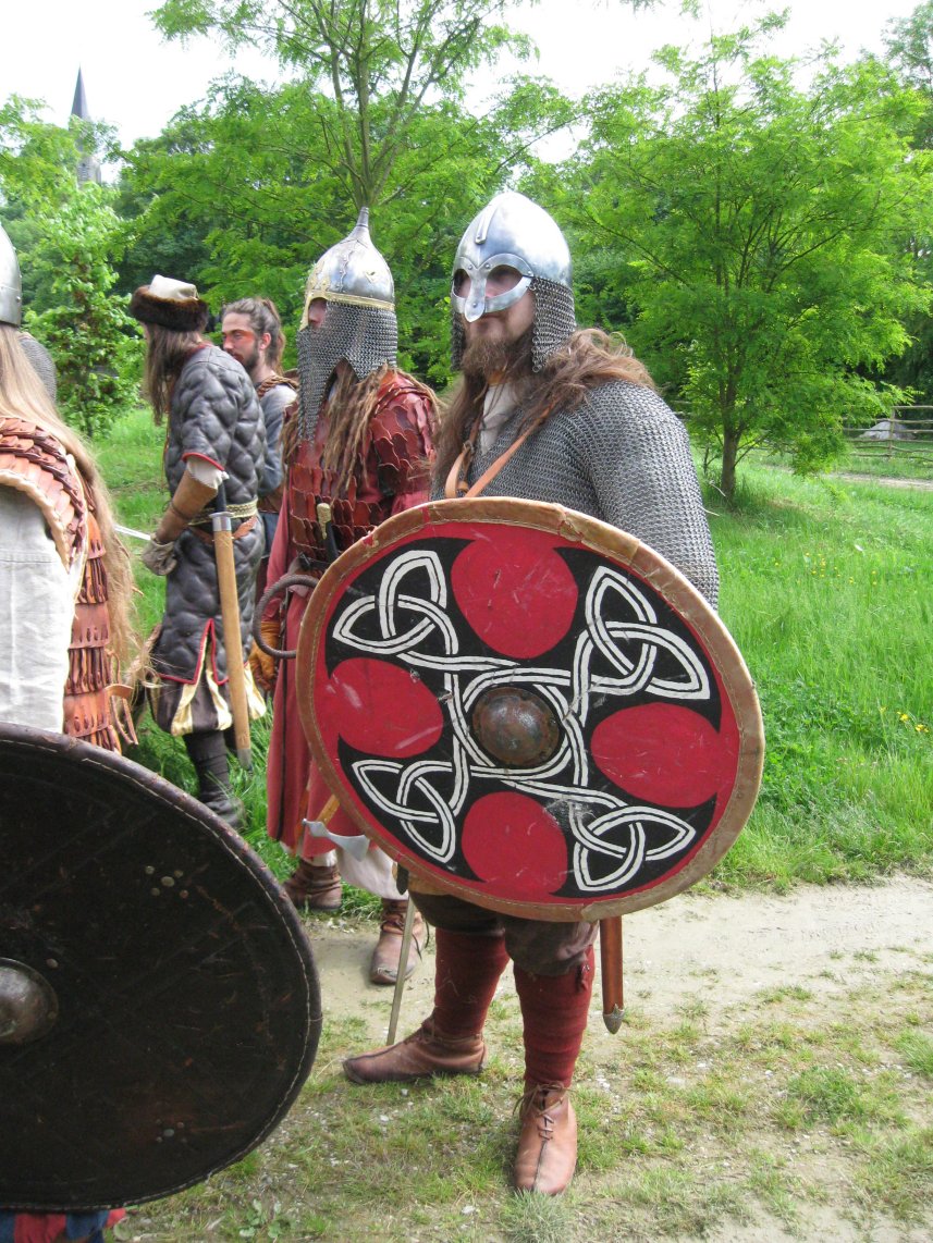 les guerriers se préparent au combat