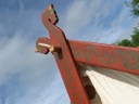 montants des tentes en lin 