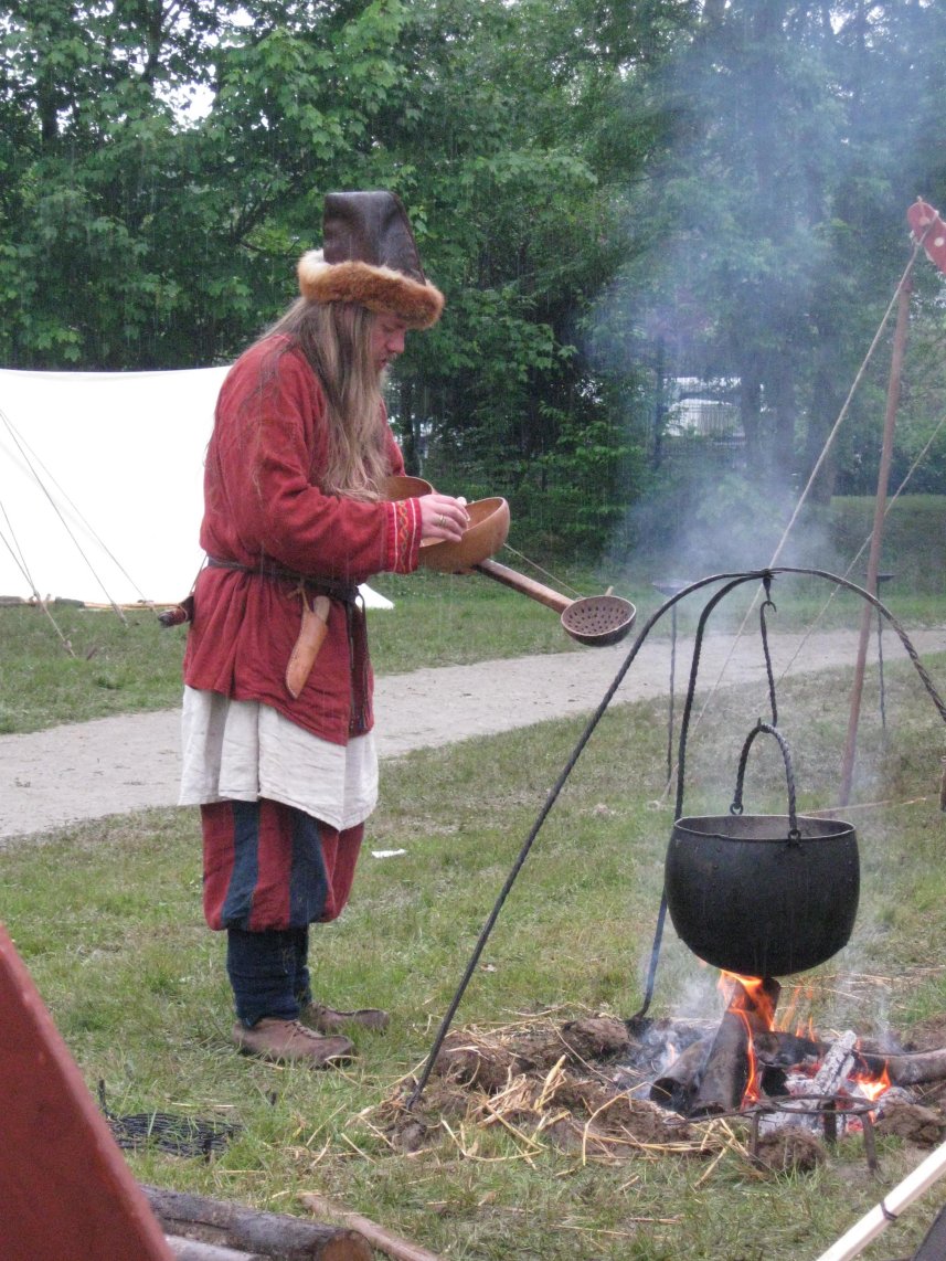 Herulfr prépare le repas