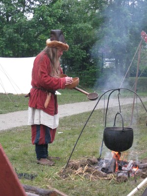 Herulfr prépare le repas