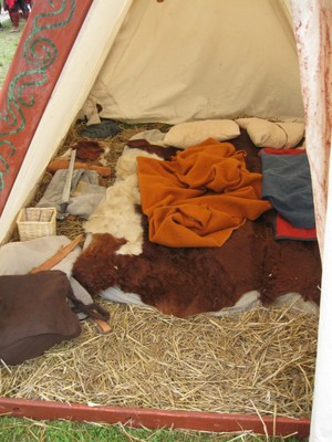 intérieur de tente