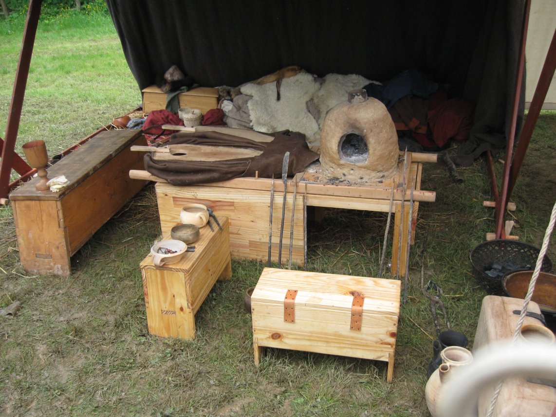 notre camp, four à perles 