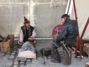 Herulfr et Grimr à la forge 