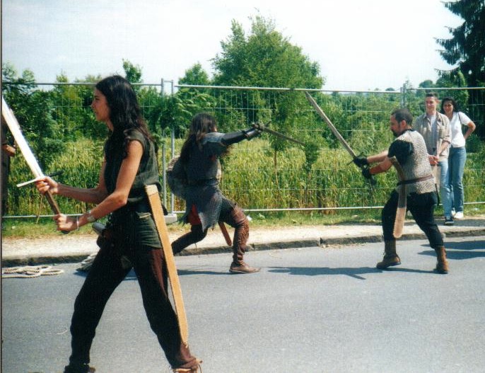 Combat dans les rues de Provins