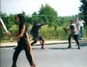 Combat dans les rues de Provins