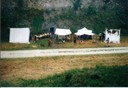 Le campement au matin
