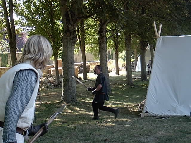Videchope sous les couleurs de son ancienne troupe