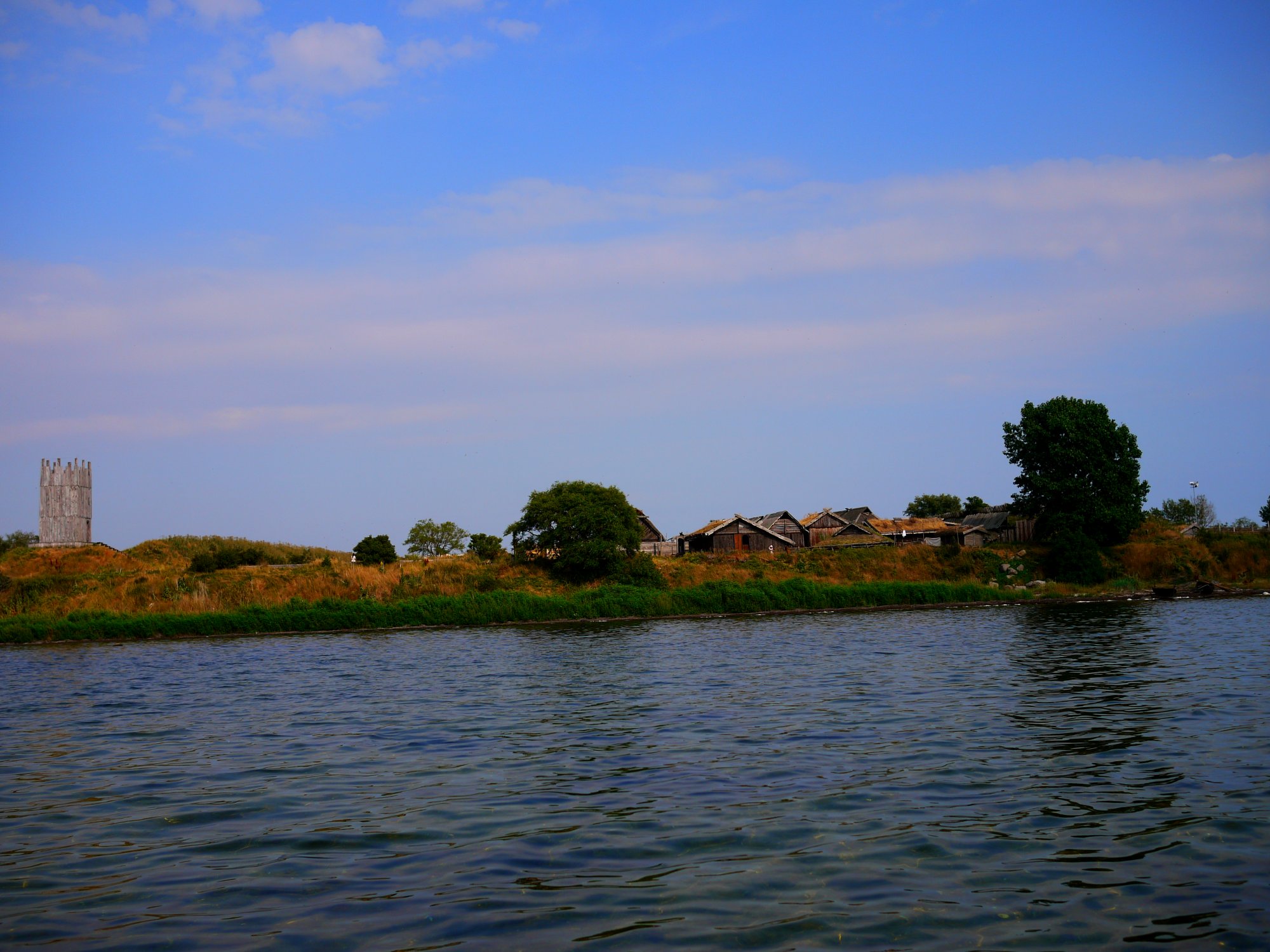 Le site vu de la mer