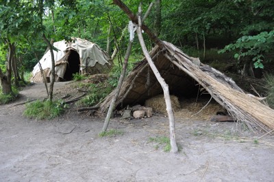 Le camp paléolithique