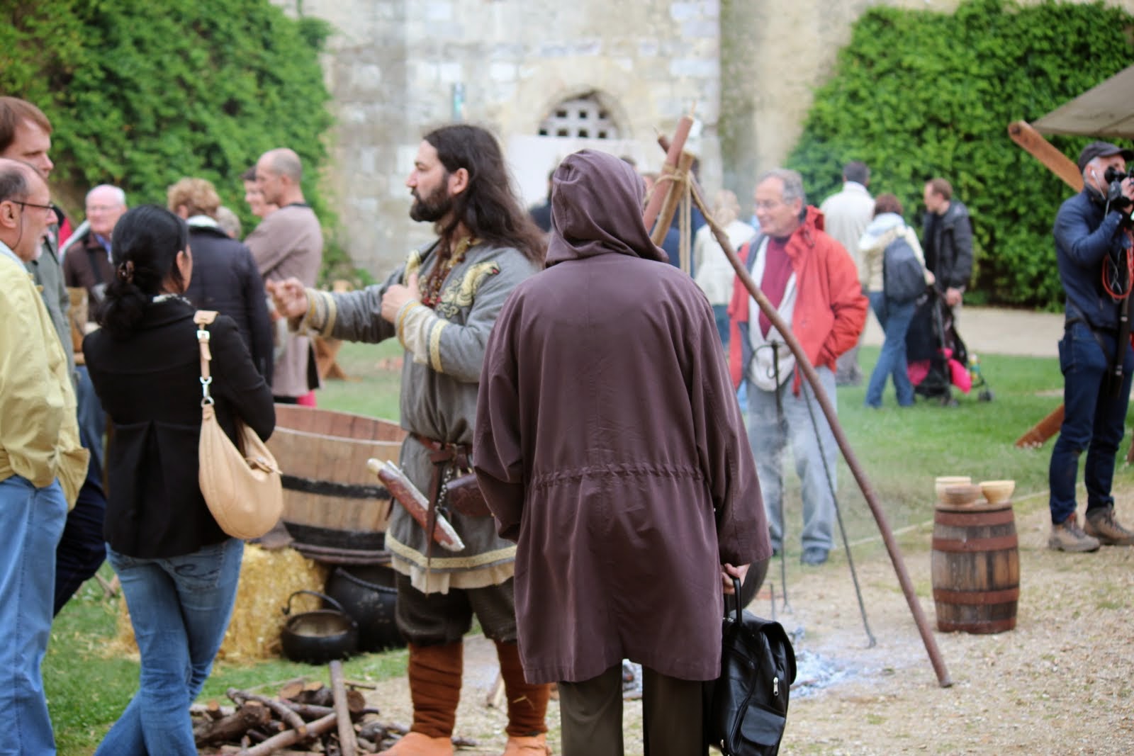 présentation du brassage aux visiteurs