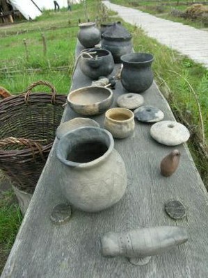Pots et pesons, vikingcenter de Ribe