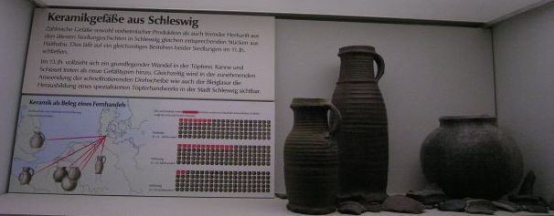 Poterie importées, musée d'Haithabu