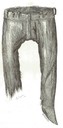 Figure 20 : Pantalon de Thorsberg. Age du Fer, Danemark.
