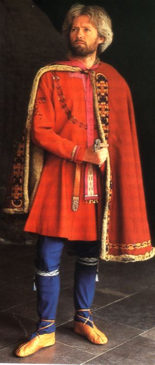 Reconstitution du costume de Mammen, Danemark