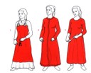 Exemples de costumes feminins danois